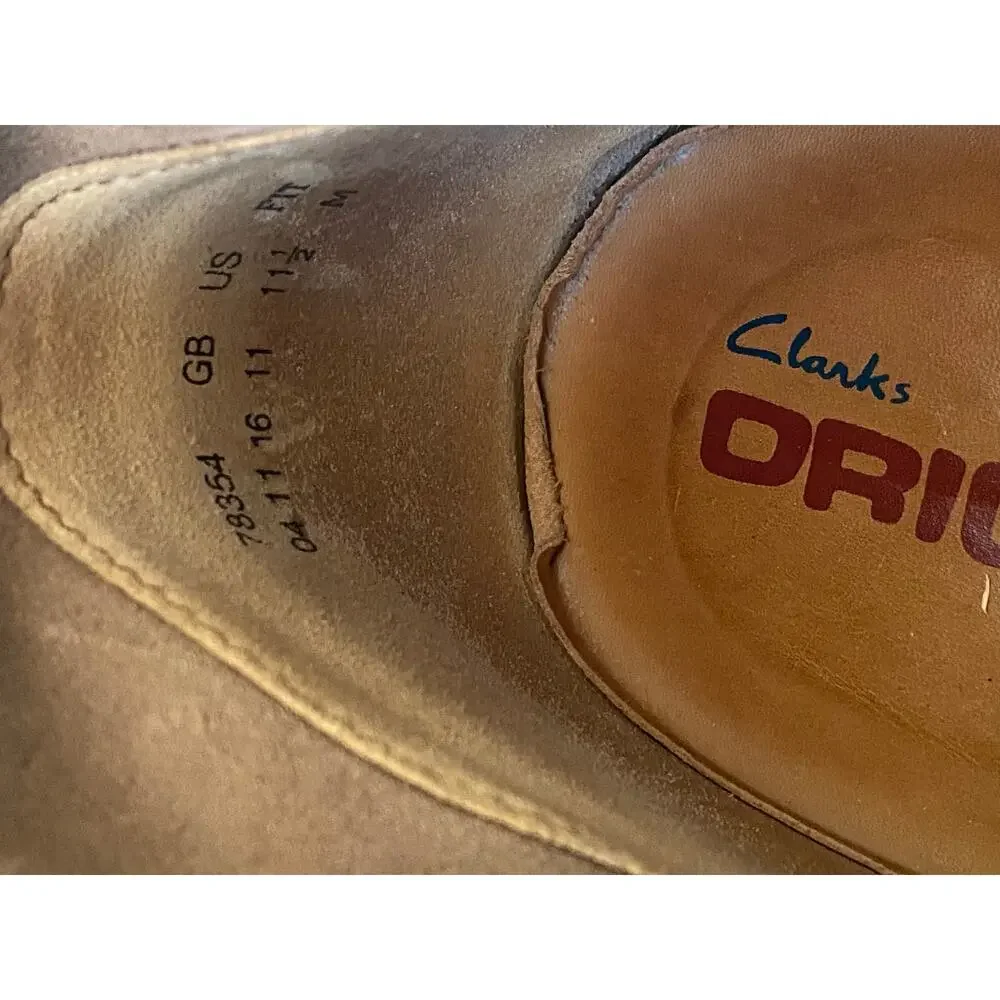 Clarks Originals Desert Boots Mens 11.5 M Taupe Suede Crepe Sole Chukka Shoes